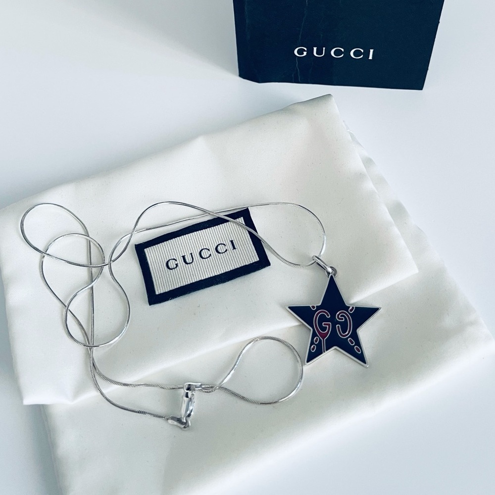 Gucci Necklace Star receipt